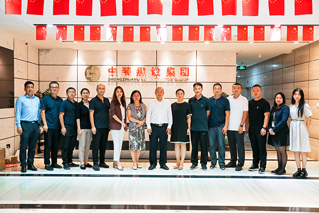 青島體悟走進中裝建設，體會傳統行業(yè)的轉型升級
