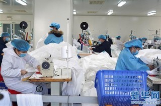 開足馬力生產防護用品，江西全力保障市場供應